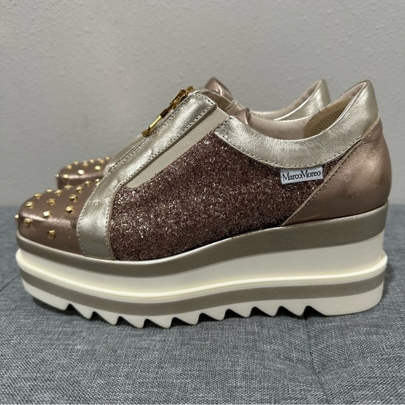Marco Moreo White Label Uma Embellished Sneaker - Picture 6 of 16